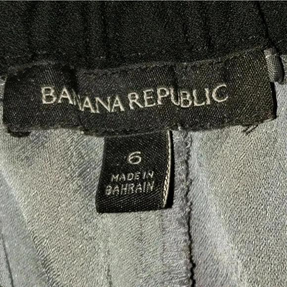 Banana Republic 6 grey/black  jogger style pants - Picture 5 of 5